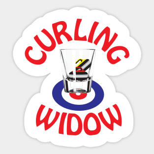 OC Curling Widow Sticker